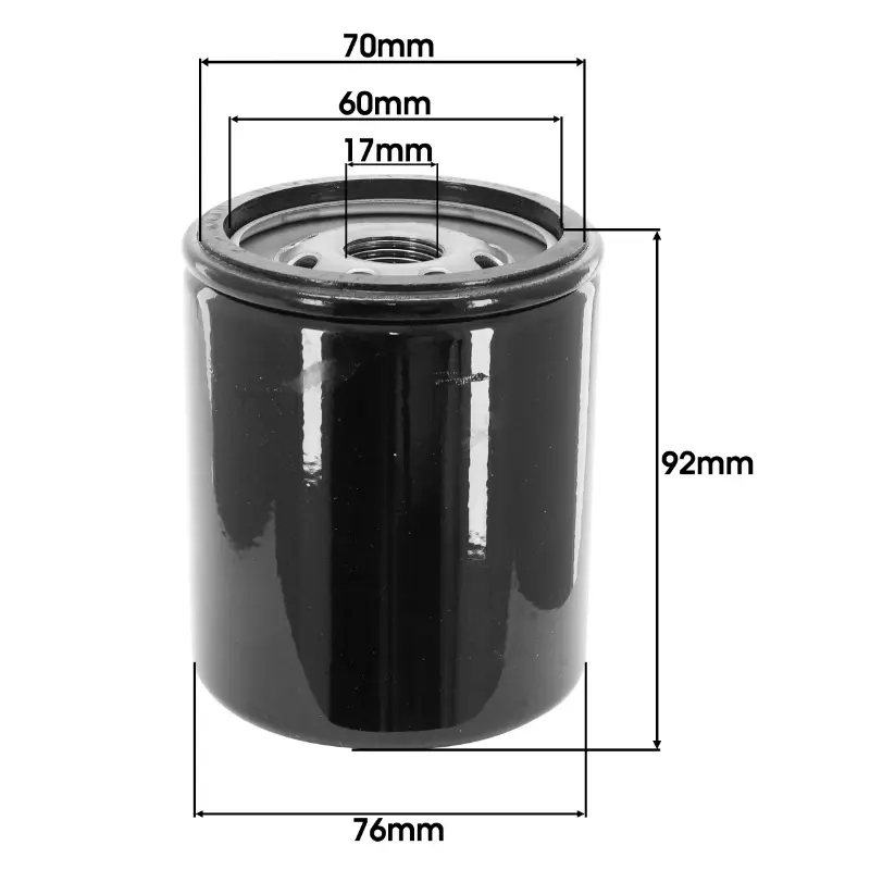 Ölfilter Motorrad passend harley-davidson 1450 electra glide 2007+2015 (OEM: 63731-99 - 63731-99A - 63798-99) racing -Hiflofiltro HF171BRC — Ansicht 3