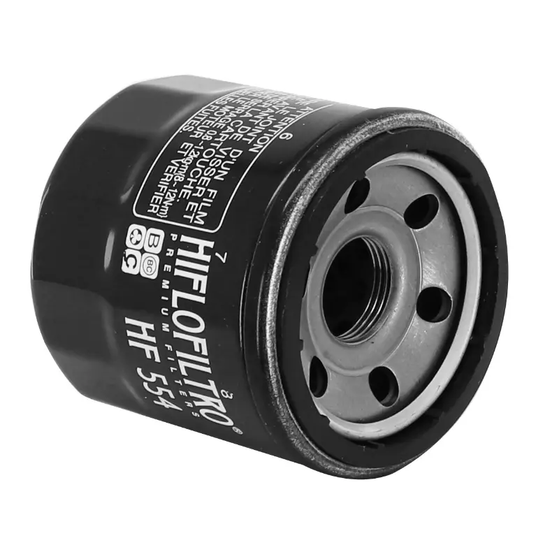 হিফ্লোফিল্ট্রো HF554 তেল ফিল্টার MV আগুস্তা 910 ব্রুটালে R এবং S 2005-2008 — 2তম ভিউ