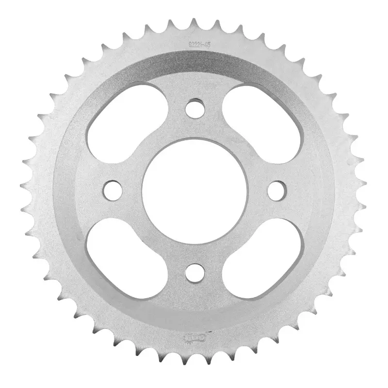 Couronne AFAM 428 45 dents adaptable Mash 125 Café Racer 2017+, 125 Seventy Five 2017+, Orcal 125 Astor 2017+, 125 Sprint 2018+