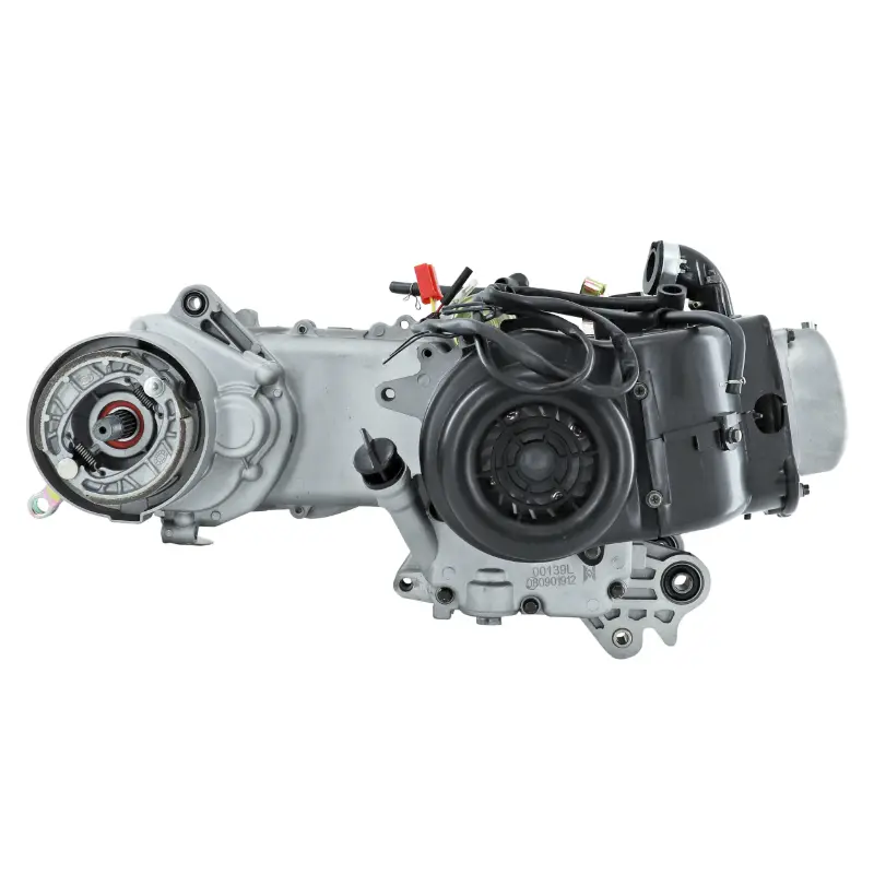 Motor für Scooter passend für chinesische 50ccm 4T GY6, 139QMB 10 Zoll (Kurbelgehäuselänge Variante 400MM - Radachsdurchmesser 16MM) -P2R