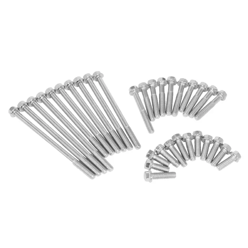 エンジンケースボルト スクーター用 互換品 Peugeot 50 Kisbee 4T / KYMCO 50 Agility 4T / SYM 50 Orbit 4T / 中国製スクーター50 4T GY6 139QMB (40個セット) -P2R
