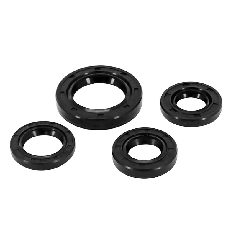 Joint spi moteur P2R adaptable Peugeot 50 Kisbee 4T - Kymco 50 Agility 4T - Sym 50 Orbit 4T - scooter 50 chinois 4T GY6 139QMB (4 pièces)