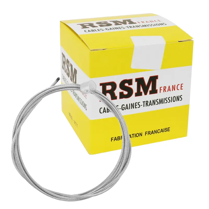 Câble de frein Peugeot-MBK 8x9 diam 1,8 mm LG 1m25 - Boîte de 25