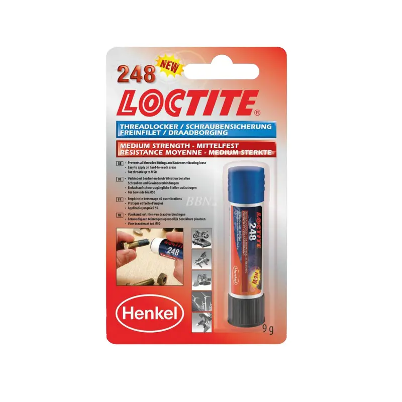 Závitové těsnění Loctite 248 střední pevnost 9 g — pohled 2