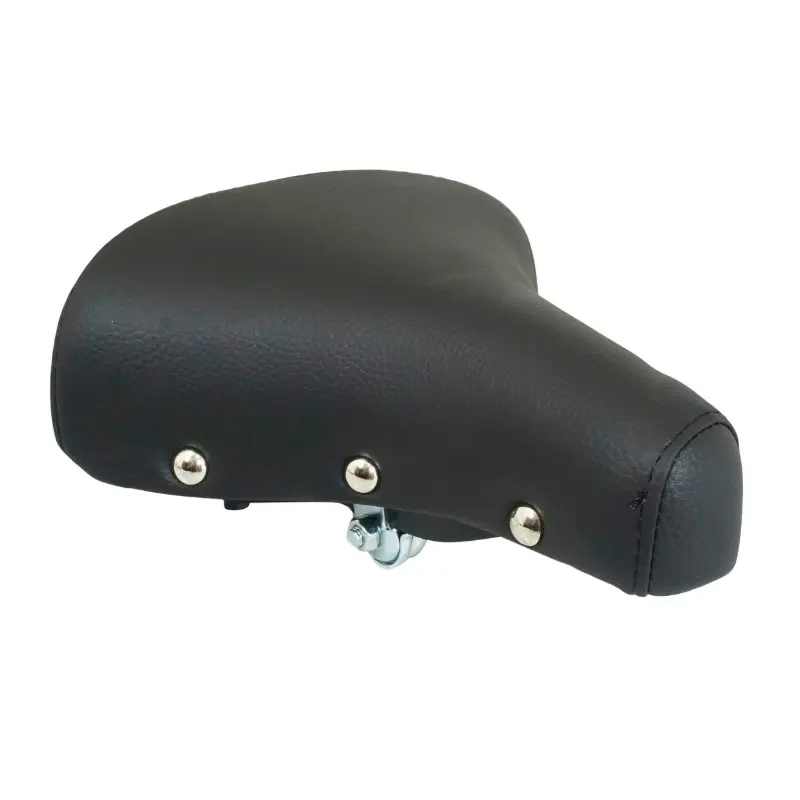 Selle cyclo adaptable Solex noir avec ressorts Sélection P2R