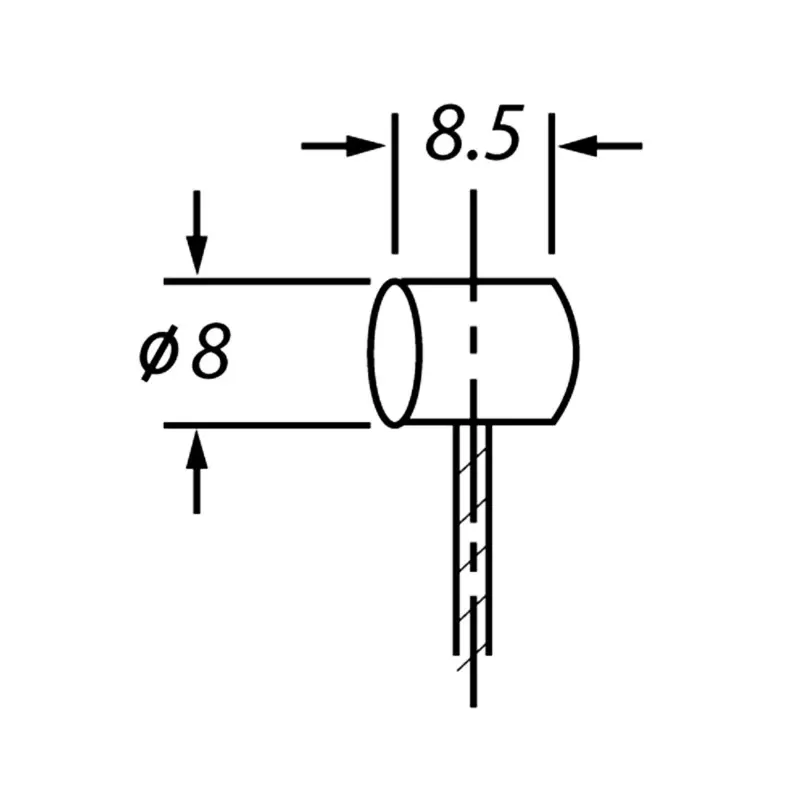 Velox G.6 Fahrrad-Bremszug für Peugeot Kugel 8X8MM Durchmesser 18-10 Länge 2,25M (14 Litzen) (Schachtel zu 10) — Ansicht 2