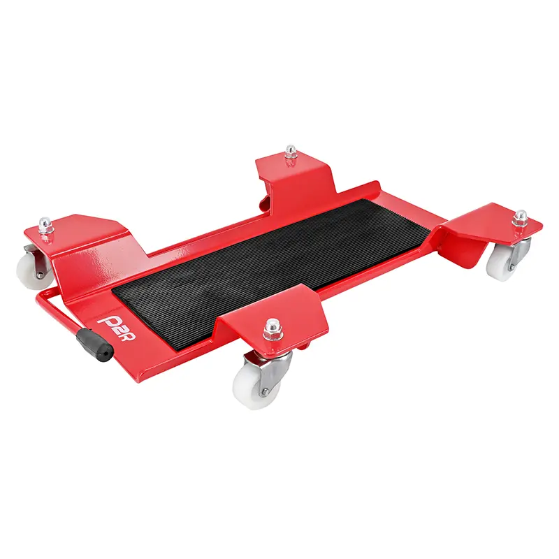 Rangement moto universel P2R PM acier rouge à roulettes charge maxi 200 kg