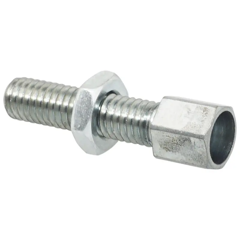 Hohlschraube Seilspanner Moped M6 Länge 24 mm Bohrung 6,8 mm Bohrung 3 Stahl ALGI
