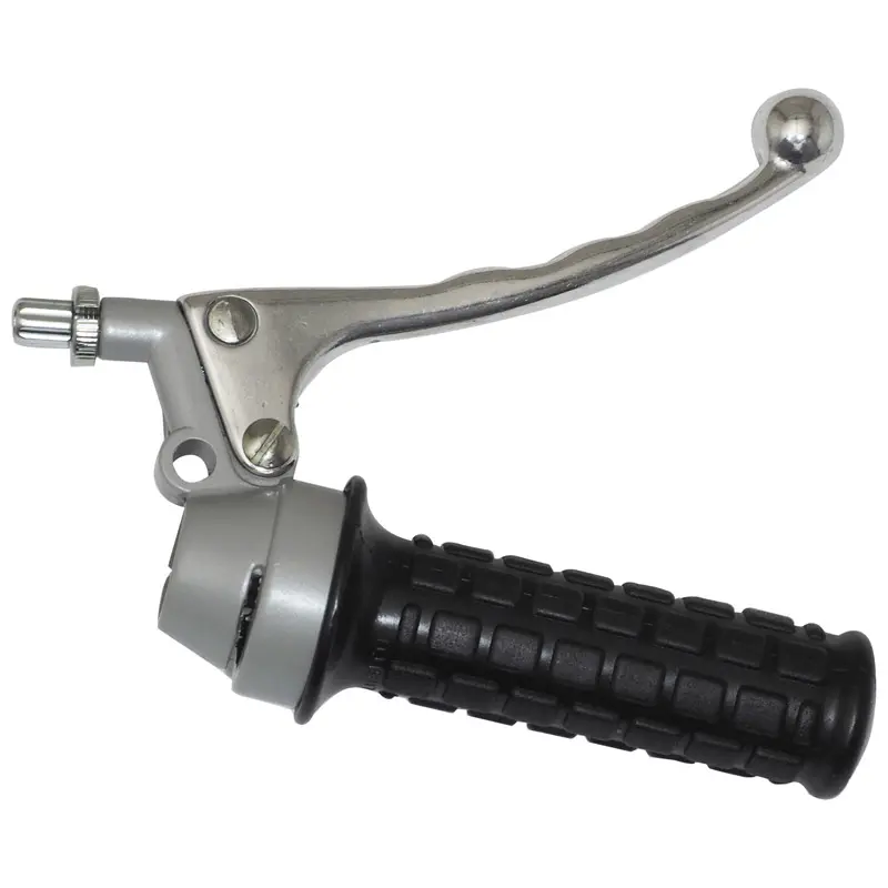 Poignée de gaz cyclo adaptable MBK avec vis de réglage et ressort (diam 22 mm)