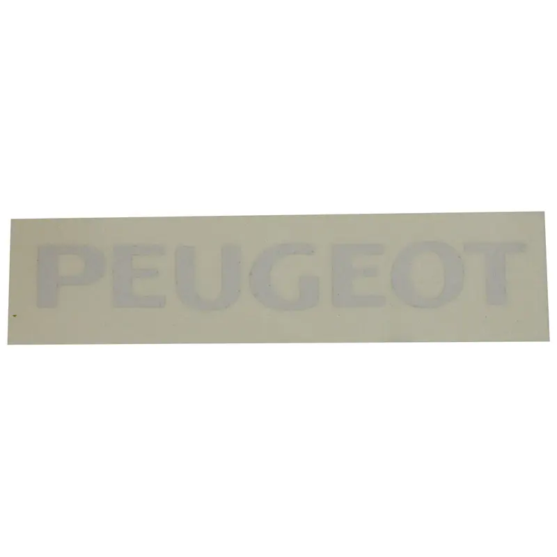 Autocollant Sélection P2R Peugeot cyclo blanc 150 x 19 mm
