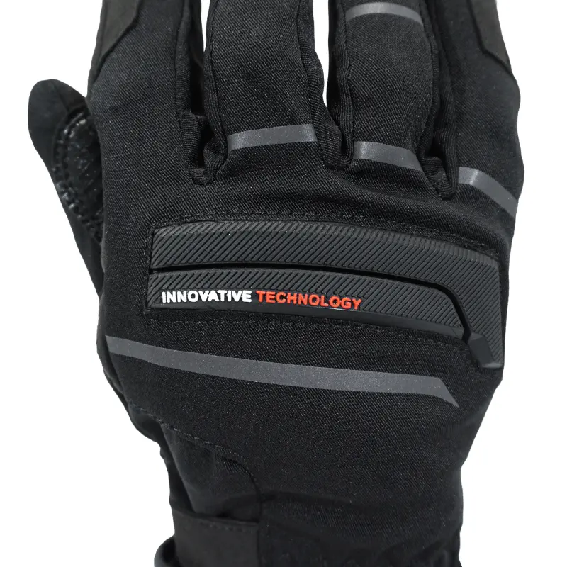 ADX Hunza Winterhandschuhe schwarz T10 homologiert NF EN 13594:2015 — Ansicht 3