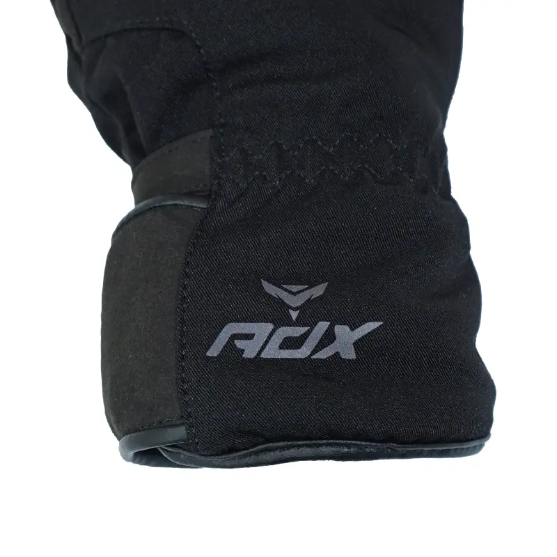 ADX Hunza Winterhandschuhe schwarz T10 homologiert NF EN 13594:2015 — Ansicht 4