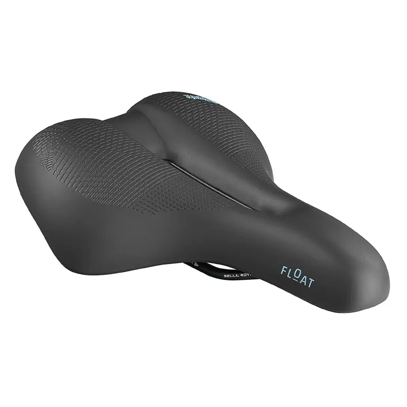 Selle Royal Float Loisir avec trou central à mémoire de forme Relaxed noir 251x228mm 628g