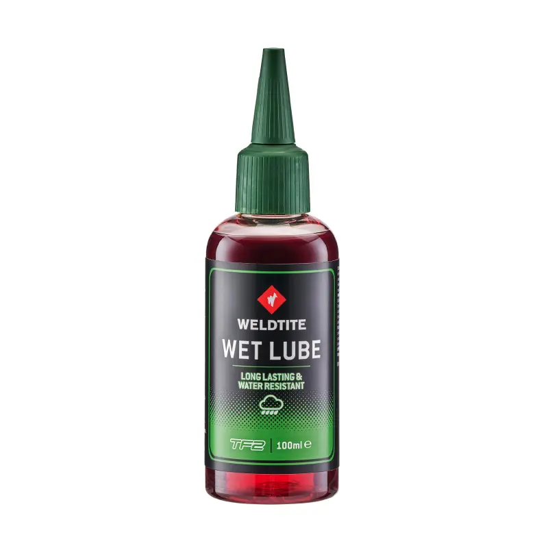 Kettenfett Fahrrad Weldtite TF2 wet lube für nasse Bedingungen 100 ml