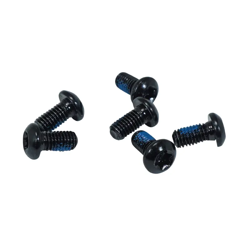 Bremsscheiben-Befestigungsschrauben Fibrax schwarz kompatibel Shimano-SRAM (Set à 6)