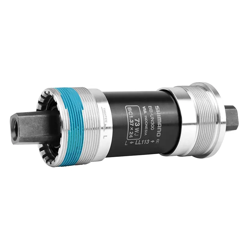 Tretlagergarnitur Shimano Vierkant UN300 113MM BSC-Gewinde - 1,37X24 (Gehäuse 73MM)
