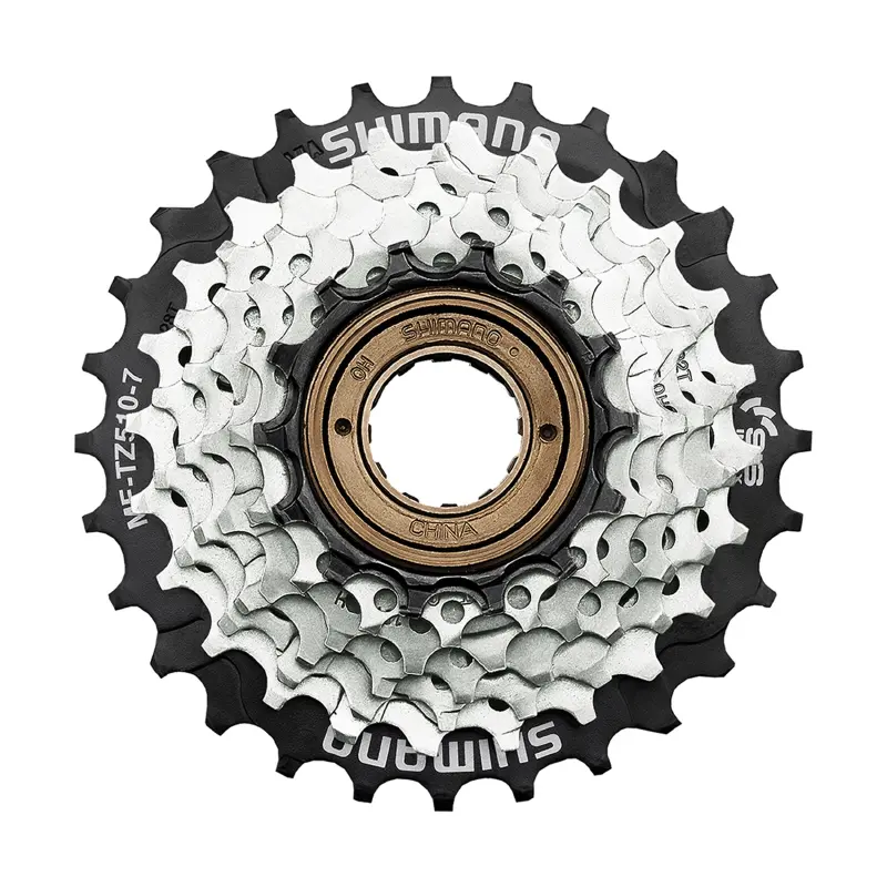 Roue libre 7 vitesses Shimano 14-28 argent-noir