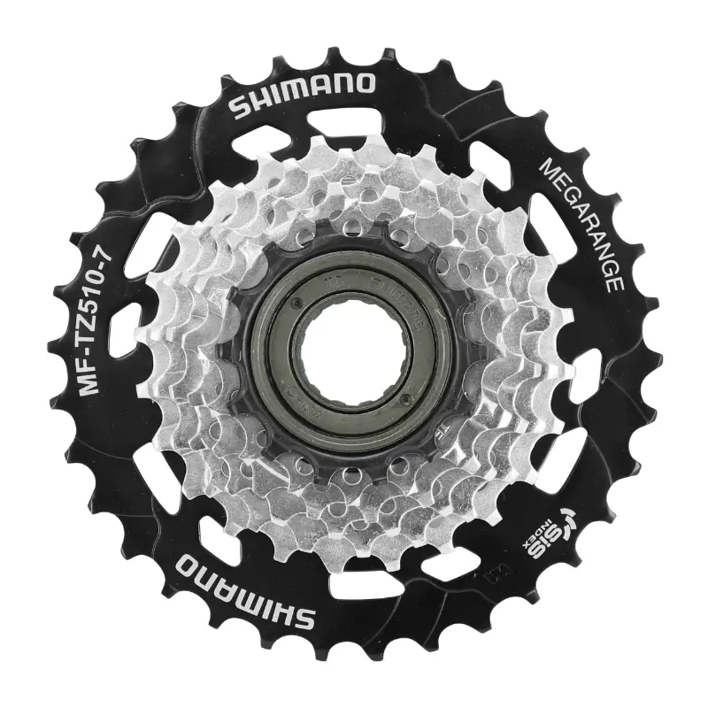 Roată liberă Shimano TZ-510 7 viteze 14-34 megarange argintiu-negru