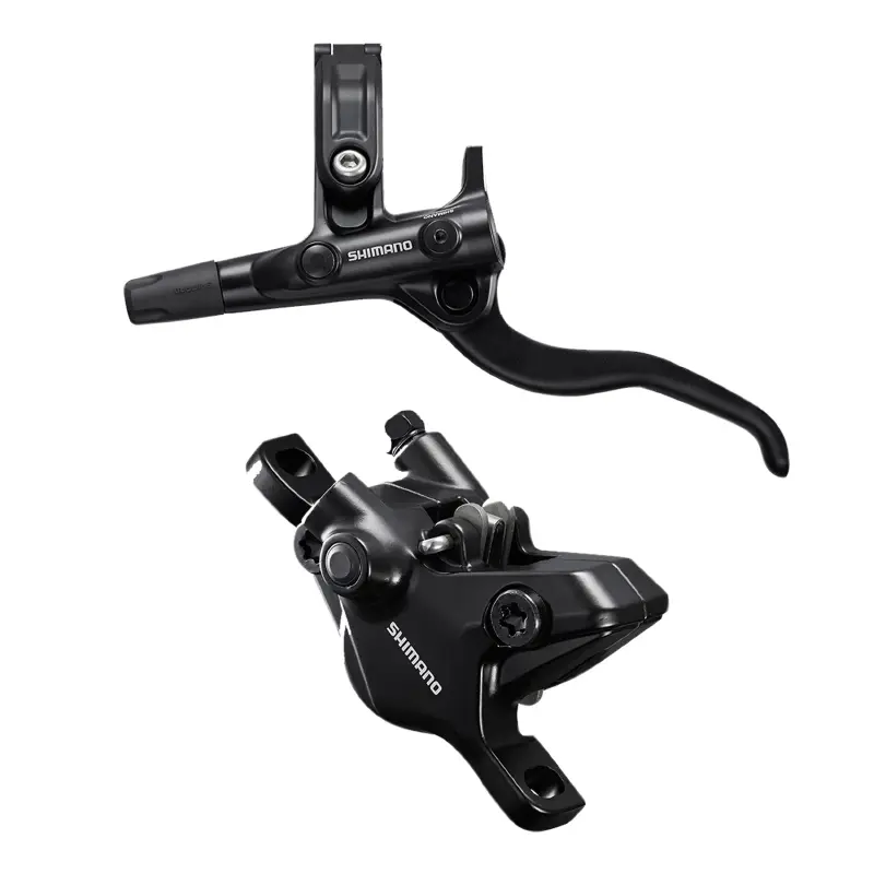 Хидравличен дисков спирачен супорт Shimano Deore M4100 заден черен система двойно бутало 1700 mm