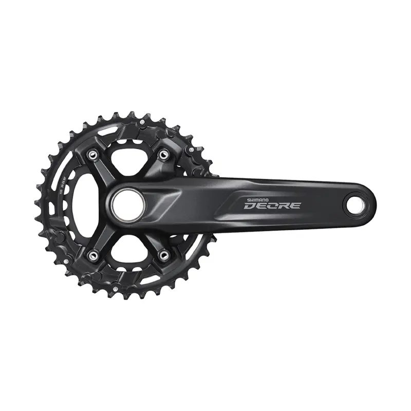 Shimano Deore M4100 10-Gang MTB-Kurbelgarnitur 175 mm 36-26T schwarz