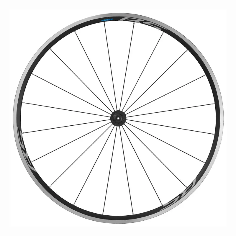 Roue route Shimano WH-RS100 700 avant noir