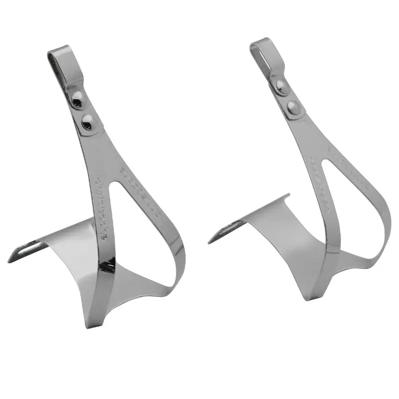 Cale-pieds route acier classic L-XL Zéfal (paire)