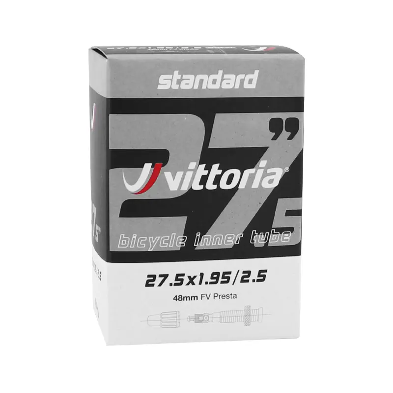 Chambre à air vélo 27,5 x 1,95-2,50 Vittoria valve Presta