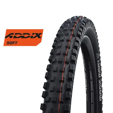 Pneu VTT Schwalbe Magic Mary Evo Addix Super Gravity Soft 27.5 x 2.60 Tubeless Ready TS