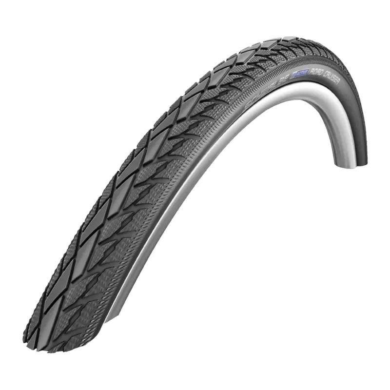Pneu VTC Schwalbe Road Cruiser HS484 700 x 35 noir flanc réflex