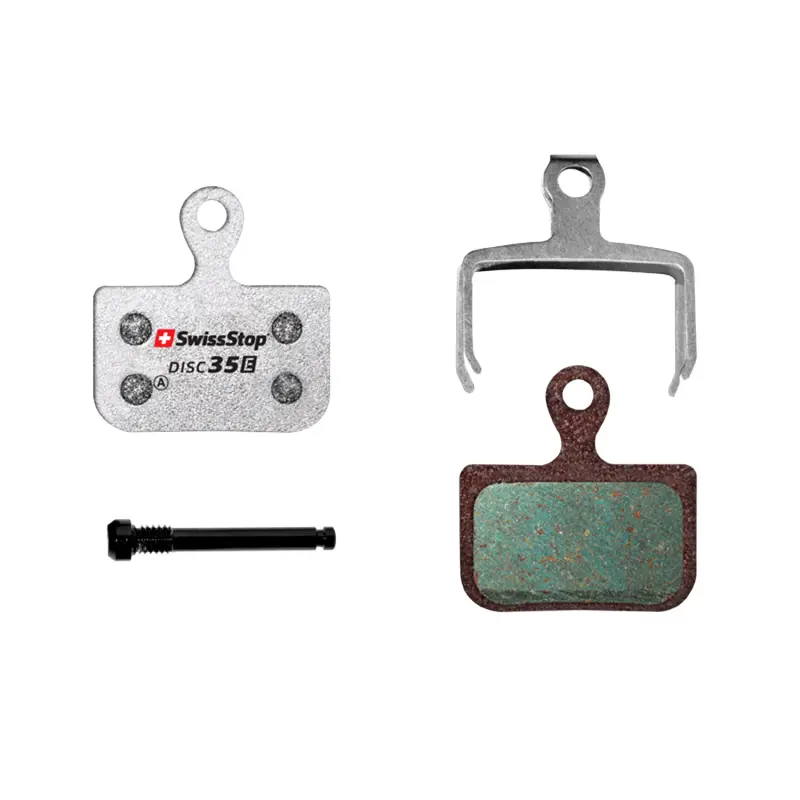 Bremsbeläge Swissstop Organic Disc 35E - Rennrad MTB Sram Red Force eTap AXS Level Ultimate TLM B1 - E-Bike kompatibel (Paar)