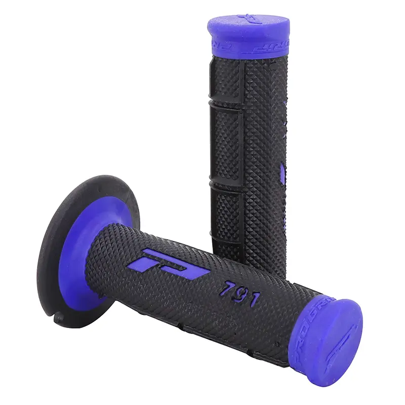 Înveliș de ghidon Progrip 791 dublă densitate albastru-negru 115 mm capăt închis (pereche) — vederea 2