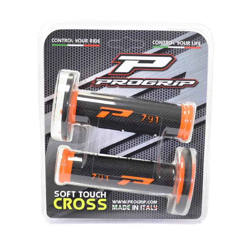 PROGRIP হ্যান্ডগ্রিপ ৭৯১ এমএম ২২/২৫ এসএইচ ৫৮/১৫ কমলা/কালো — 7তম ভিউ