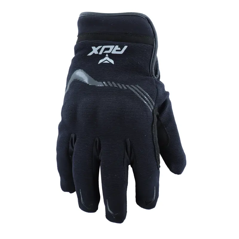 Rukavice ADX all-season city coursier černé T12 (XXL) homologované dle NF EN 13594:2015 — pohled 4