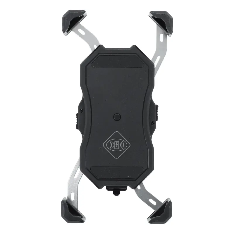 AVOC M2 스마트폰 홀더 USB 및 무선 충전 기능, 핸들바 및 사이드 미러용 — GPS & 마운트