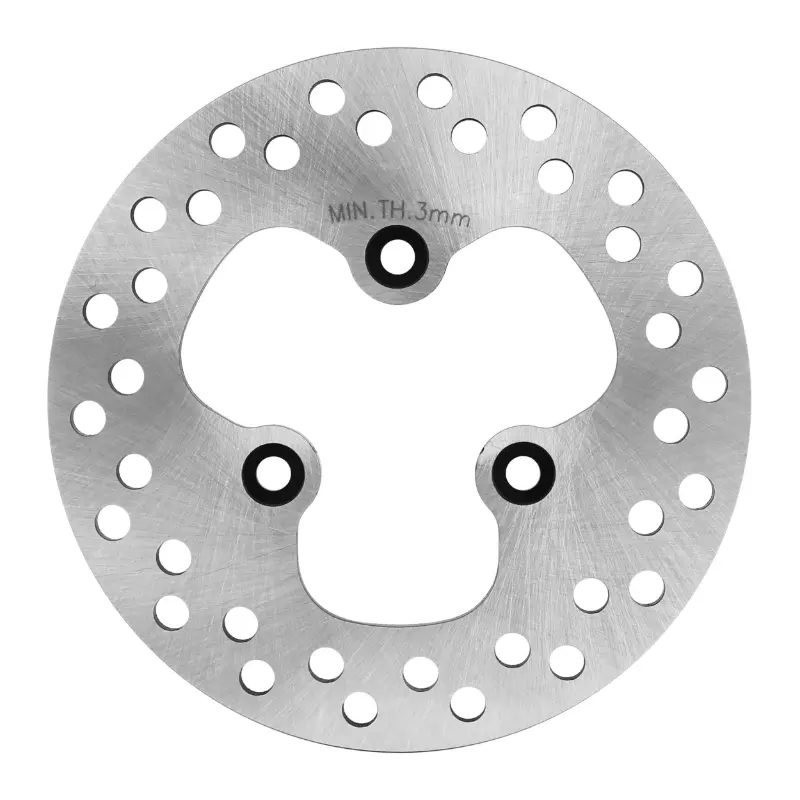بریک ڈسک ایڈاپٹیبل پیوجیو 50-100 کسبی 2T-4T فرنٹ (بیرونی 170MM - اندرونی 46MM - 3 سوراخ) -پی 2 آر