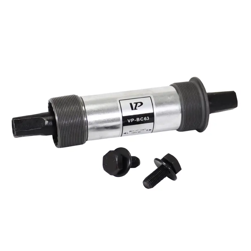 Boitier pedalier Vp carre a roulement 164MM filetage anglais - BSC - 1,37X24 (boite de 100MM) pour fat bike