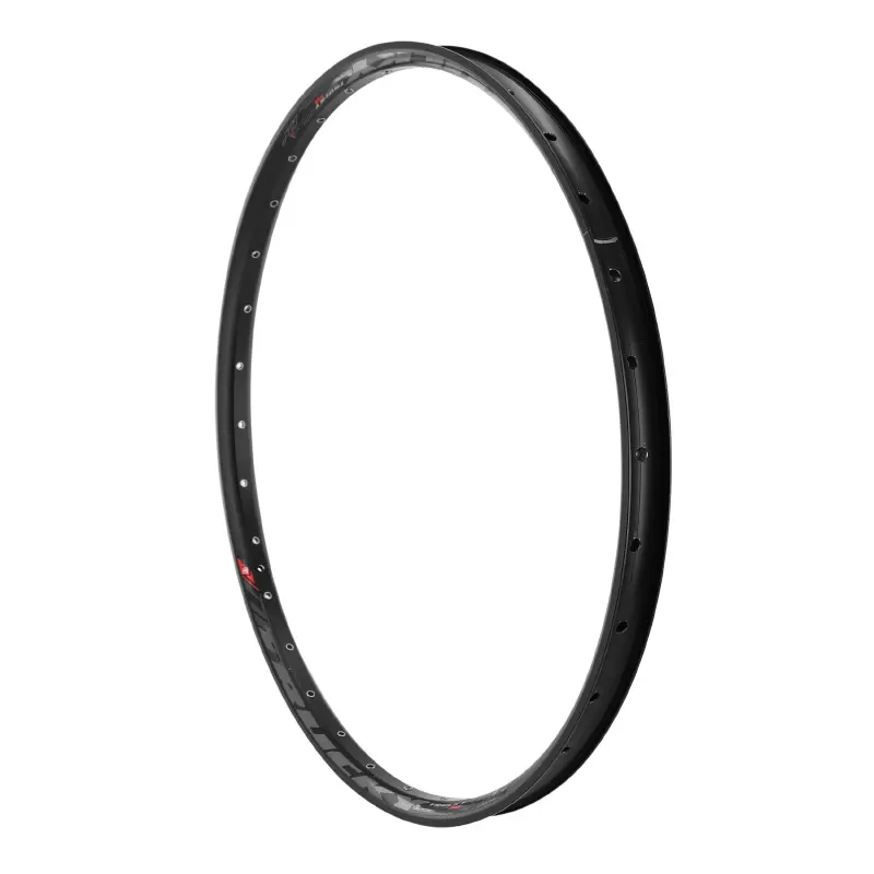 Plech ráfku horského kola 27.5" Velox Trucky 30 kotoučové bezdušové ready černý 32 děr dvojitá stěna s očky 584x30C