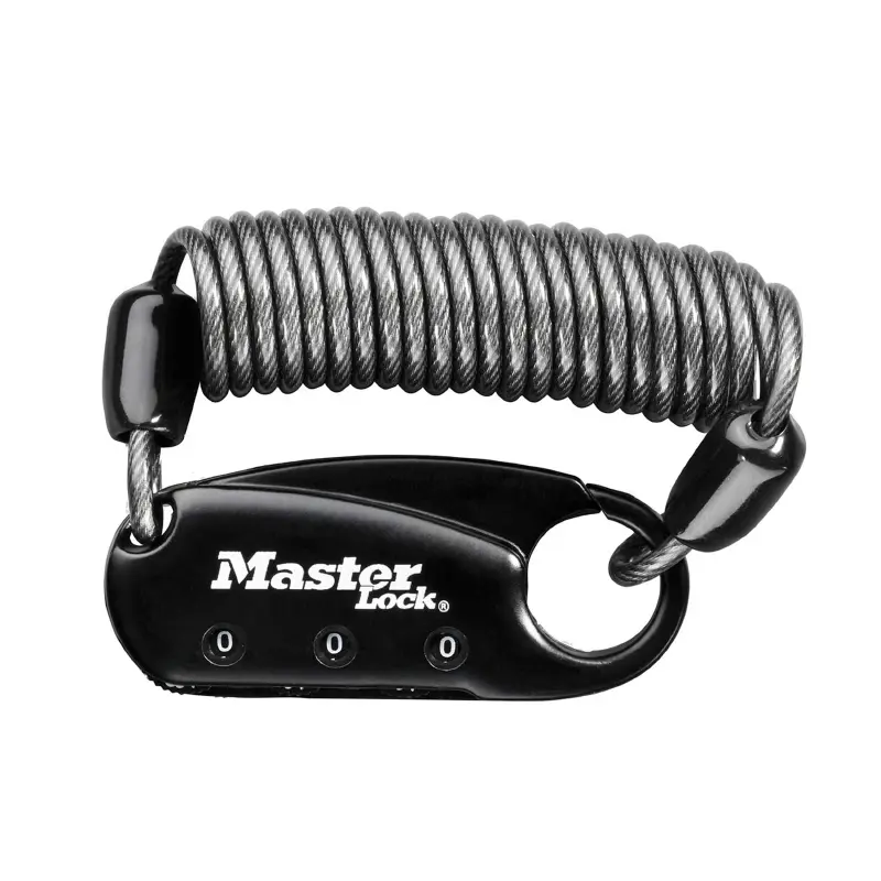 Antivol câble à combinaison Masterlock 90 cm noir
