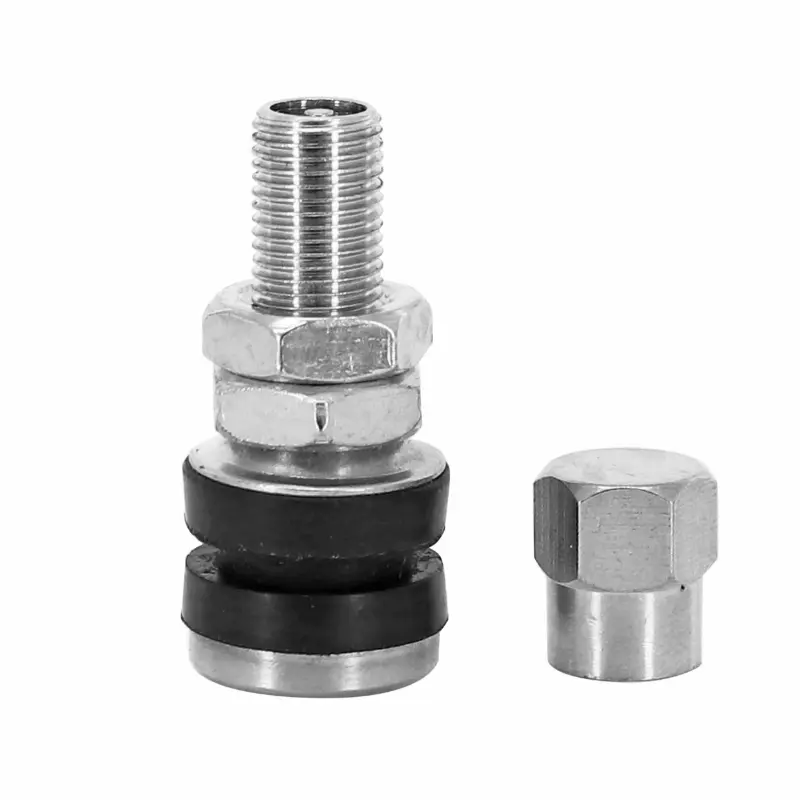 Valve de pneu tubeless droite TR161 33 mm acier