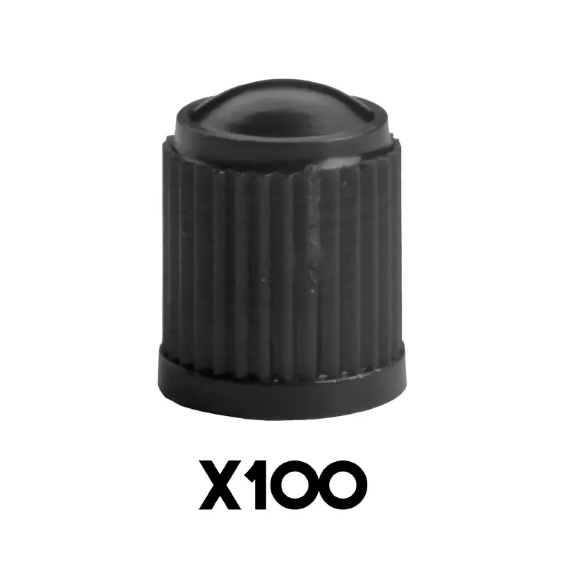 Bouchon de valve plastique noir standard (par 100)