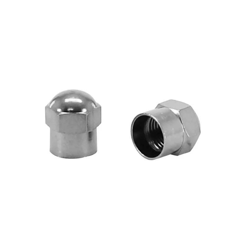 Standard-Ventilkappe für Motorrad-Roller-Moped aus Stahl V1 (Paar) SELECTION P2R