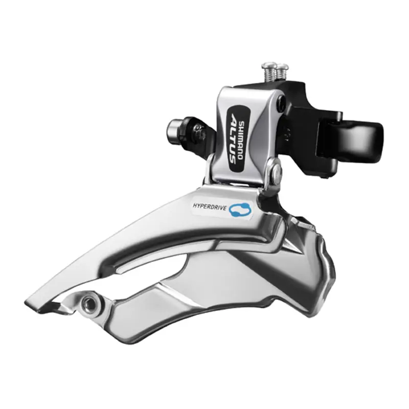 Dérailleur VTT avant Shimano Acera-Altus M313 7-8V collier haut 28,6-31,8-34,9 tirage haut-bas