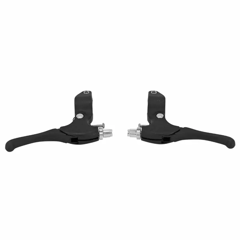 Levier de frein VTT enfant cantilever Newton résine noir (paire sur carte)