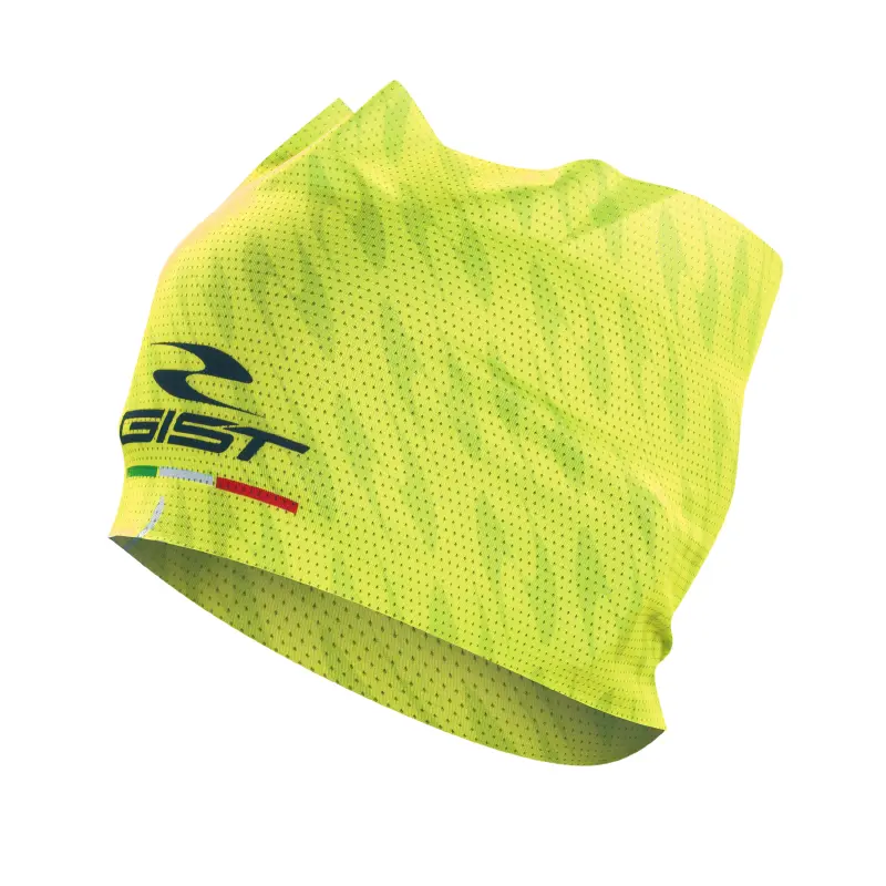 Bandeau tour de tête tour de cou mi-saison GIST multiuso jaune fluo 5887