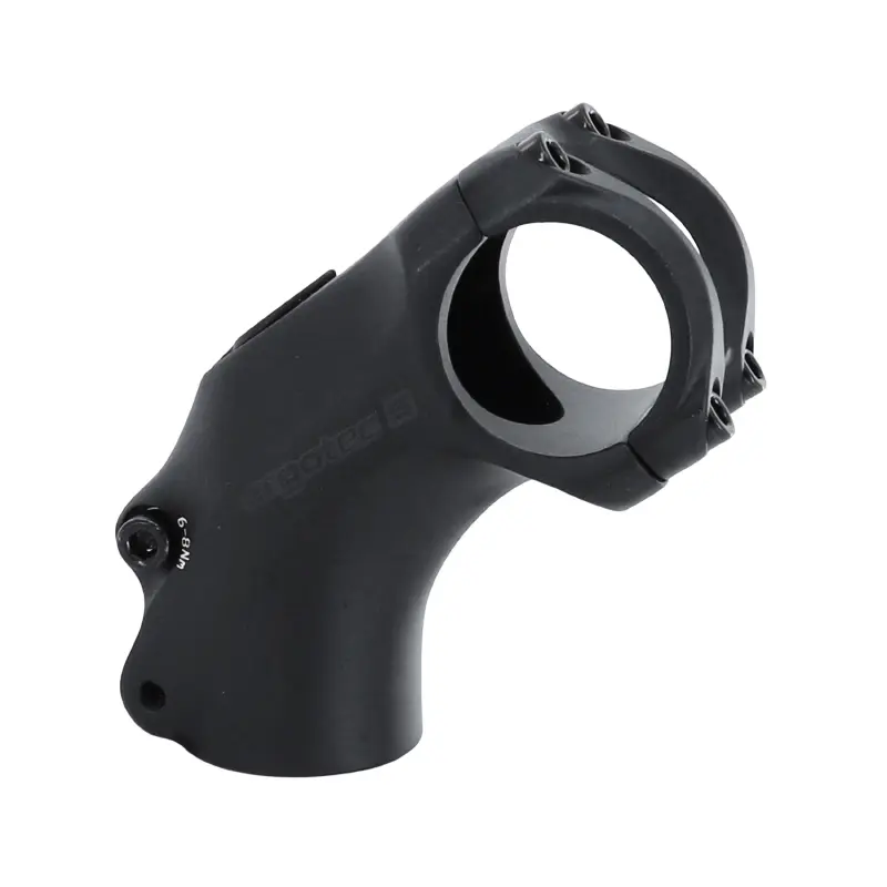 Potence VTT urbain trekking Ergotec High Charisma relevé 45° aluminium noir 31.8 50 mm pour fourche 1"1/8