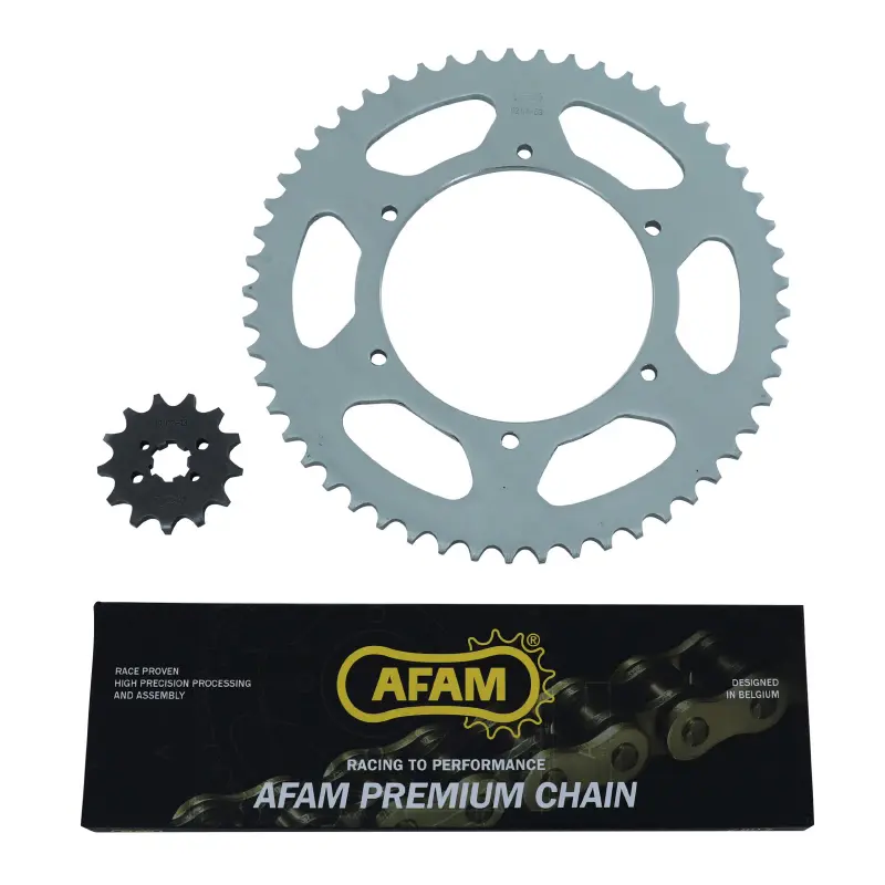 Kit chaîne AFAM Gilera 50 SMT Racing 2011-2016 420 13x53
