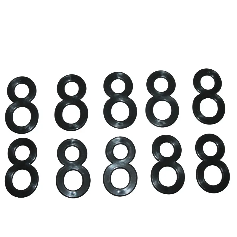 Chiffre plaque Tiflex moto-scooter 45 mm 8 (vendu par 10)