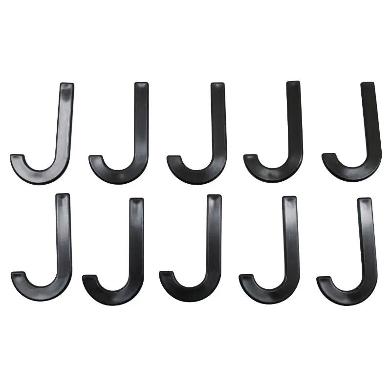 Lettres plaque Tiflex 45 mm j (lot de 10)