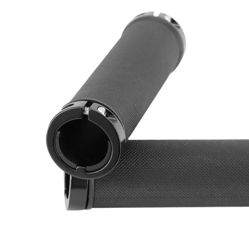 سیٹی ہرمنز ڈائمنڈ لاک بلیک L130mm ڈبل کالر کلیمپنگ ہینڈل (جوڑا) — 2 ویو