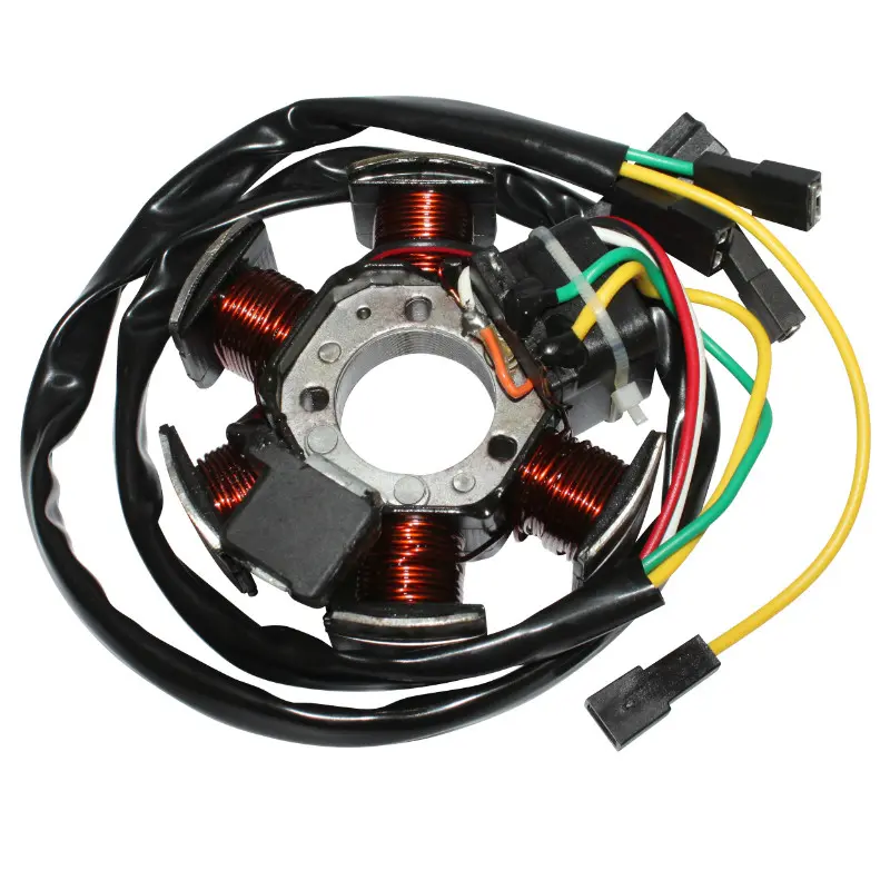 Stator allumage 50 à boîte adaptable Minarelli 50 AM6 Derbi 50 Senda 6 pôles sans platine